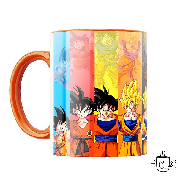 Caneca Personalizada Dragon Ball - GOKUS VERSÕES