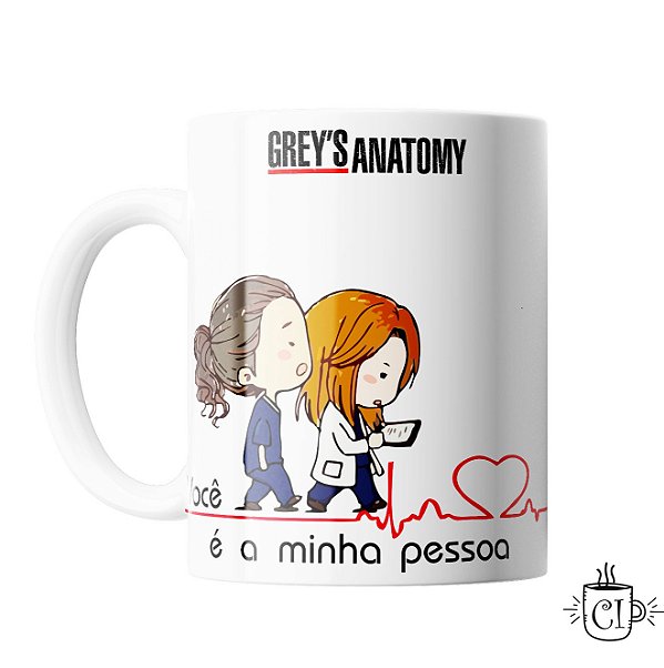 Caneca Personalizada séries - Grey's Anatomy