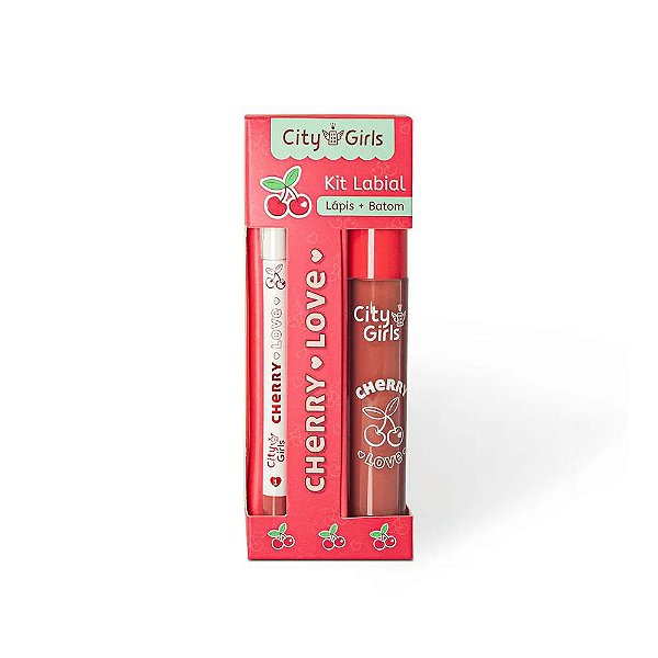 Kit Labial Cherry Love *City Girls