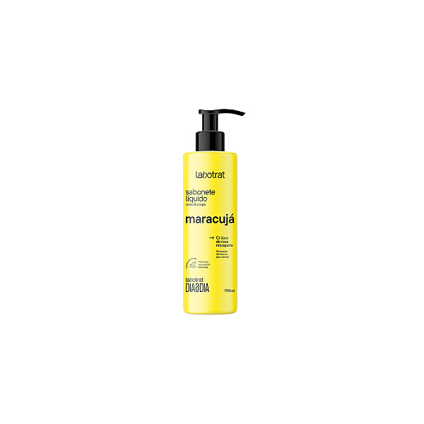 Sabonete Facial e Corporal Líquido Maracujá 190ml Labotrat*