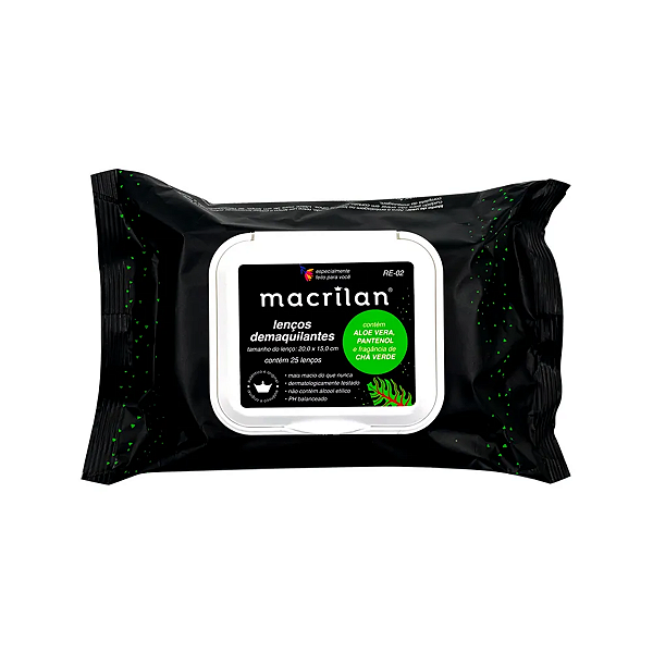 Lenços Demaquilantes Macrilan