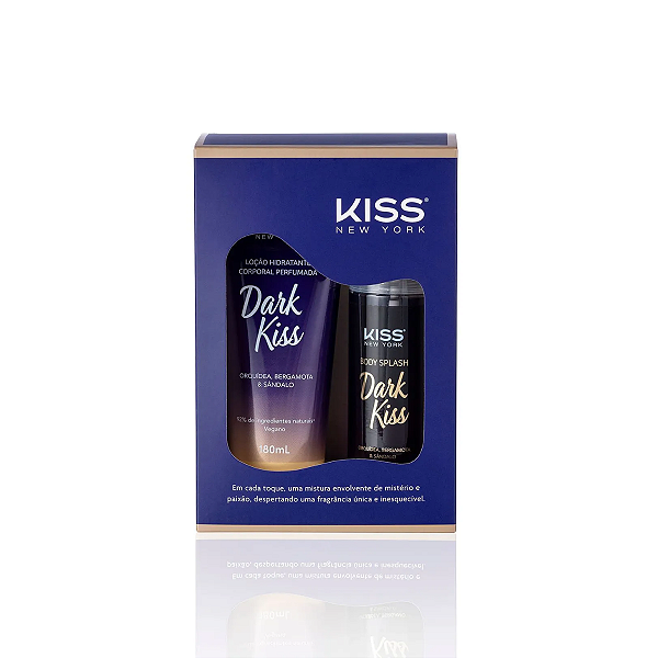 Kit Loção Corporal + Body Splash Kiss New York