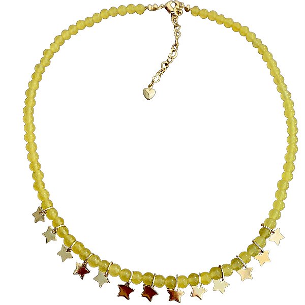 colar star bolinha lima