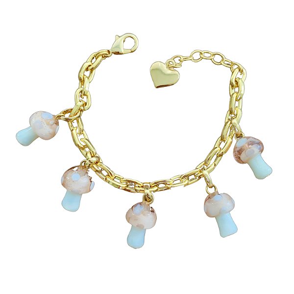 pulseira fairy rosa