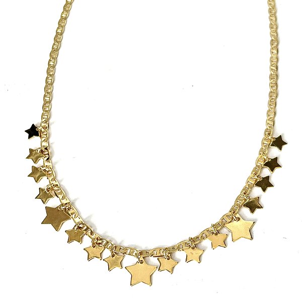 colar estrelinhas Ana