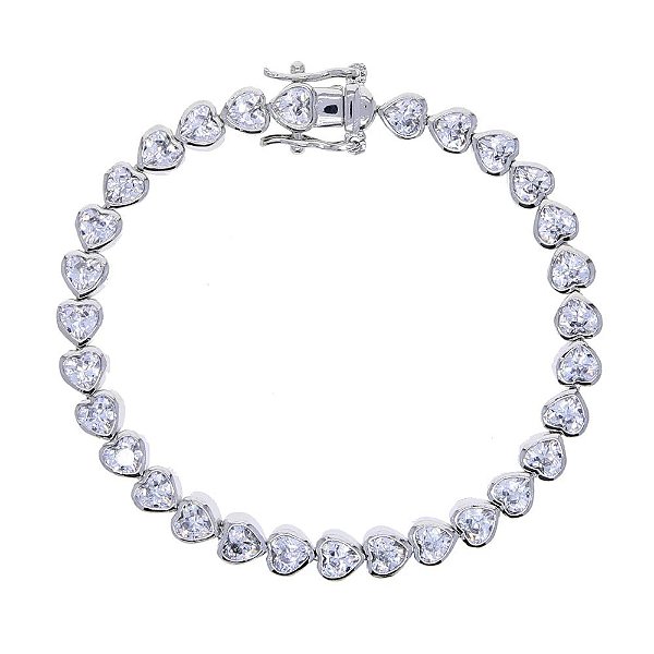 pulseira riviera cuore silver