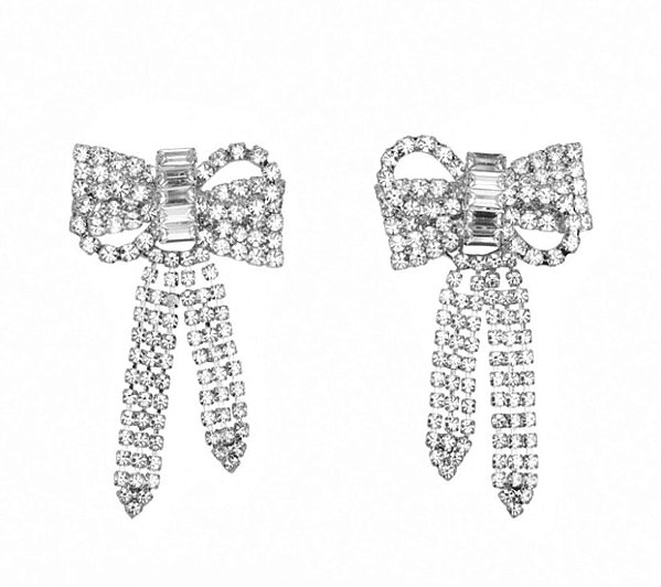 brinco love lace silver