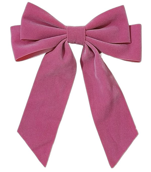 laço velvet doll rosa