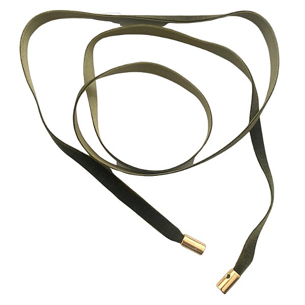 cordão velvet oliva