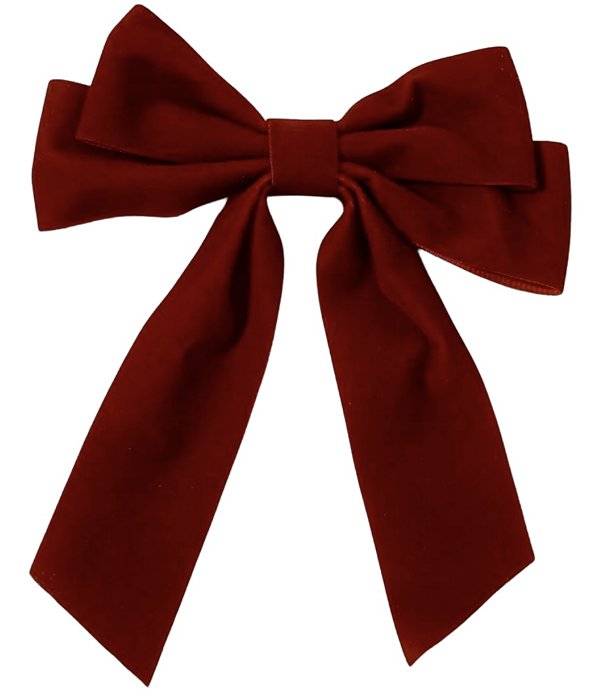 laço velvet doll dark red
