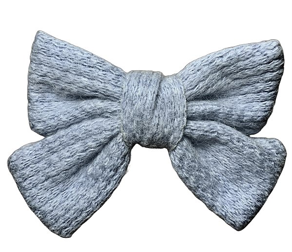 laço tricot fandom azul bebê