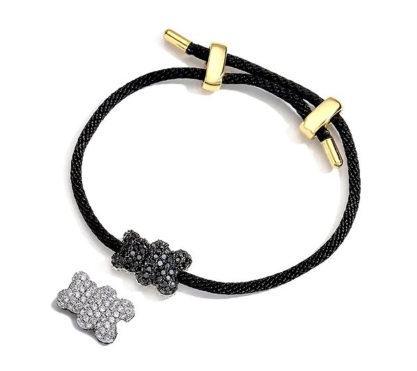 pulseira gummy bear black