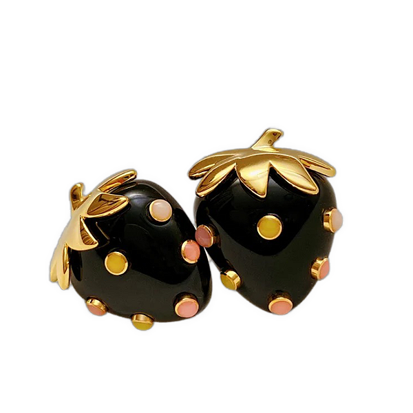 brinco black strawberry
