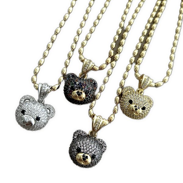 colar teddy bear color