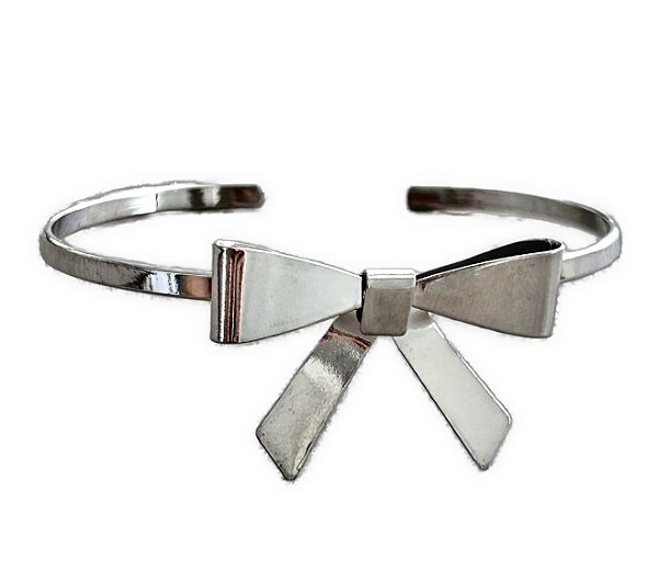 bracelete small bow silver