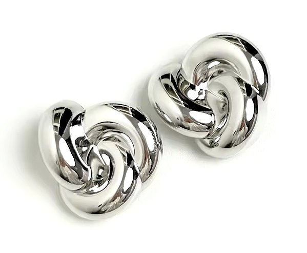 maxi brinco trino silver