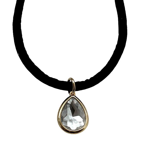 colar velvet gota