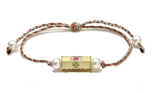 pulseira smile rosinha