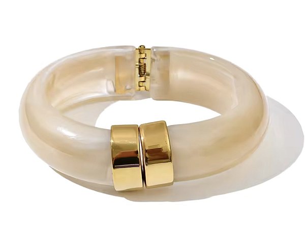 bracelete statement perolado