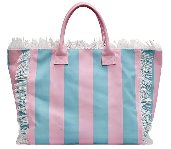 bag stripes pink & blue