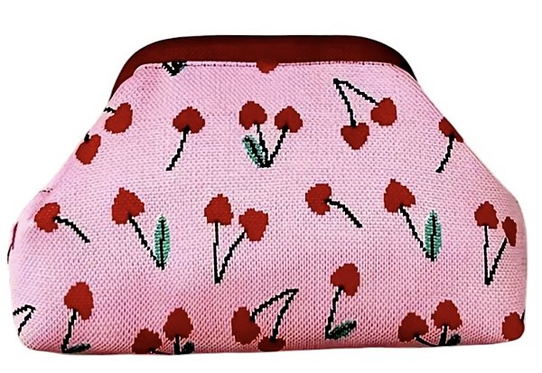 clutch tricot cherry