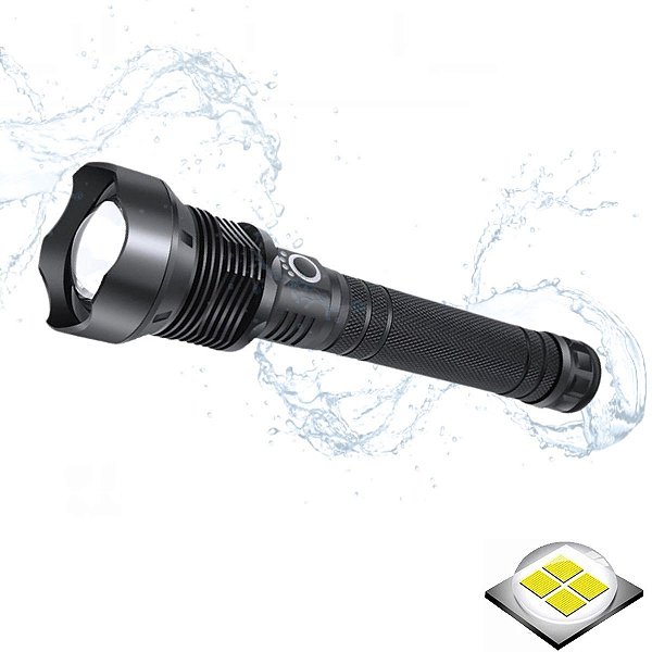 Lanterna Holofote P90 Ultra LED Potente Mais Forte Do Mundo - Alishow  Variedades