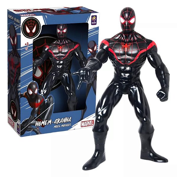 Homem Aranha Miles Morales Boneco Gigante Spider Man Marvel ref.1201