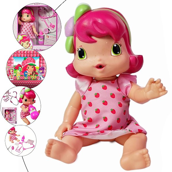 Baby Moranguinho Boneca Acessorios Dodoizinha Faz Xixi ref.4002