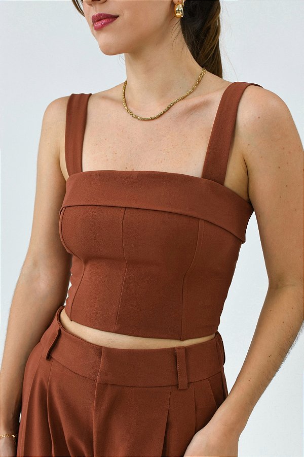 CORSET NATALIA TERRACOTA