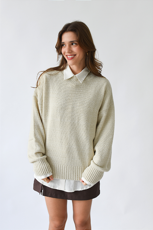 THE COMFY SWEATER CREME