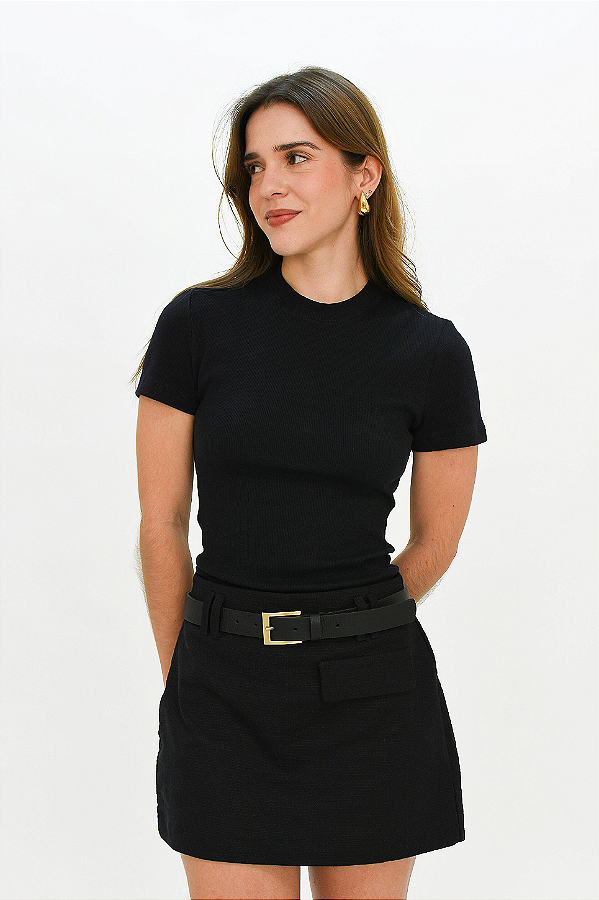 BLUSA NINA PRETA