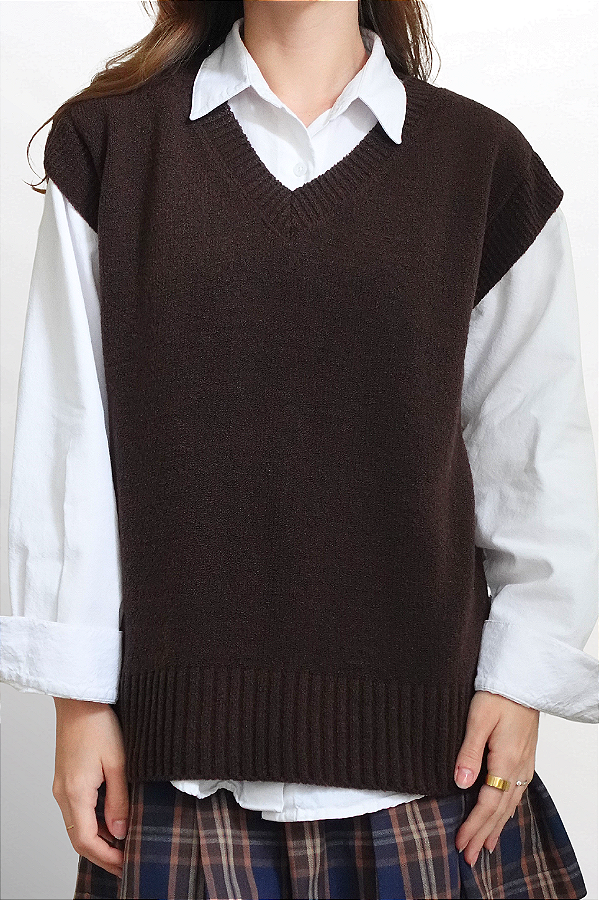 COLETE TRICOT MARROM BROOKLYN