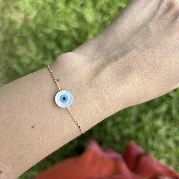 Pulseira olho grego M