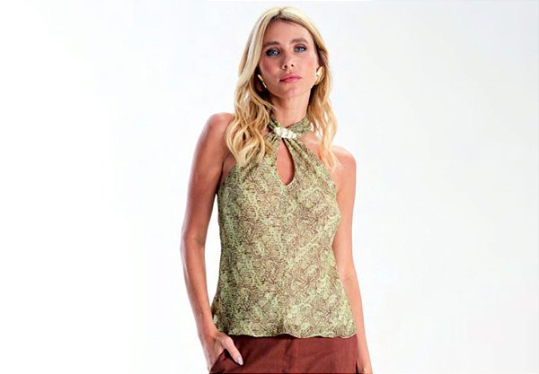 Blusa Metal Animal Green Skunk Brasil