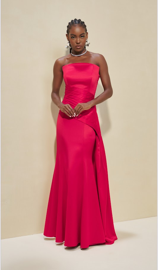 Vestido Festa Peplum Fleche D'OR