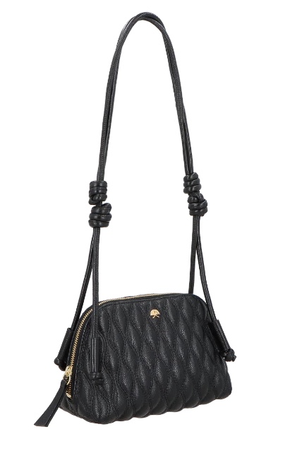Bolsa Pequena em Couro Matelassê com Alça de Nó Luiza Barcelos
