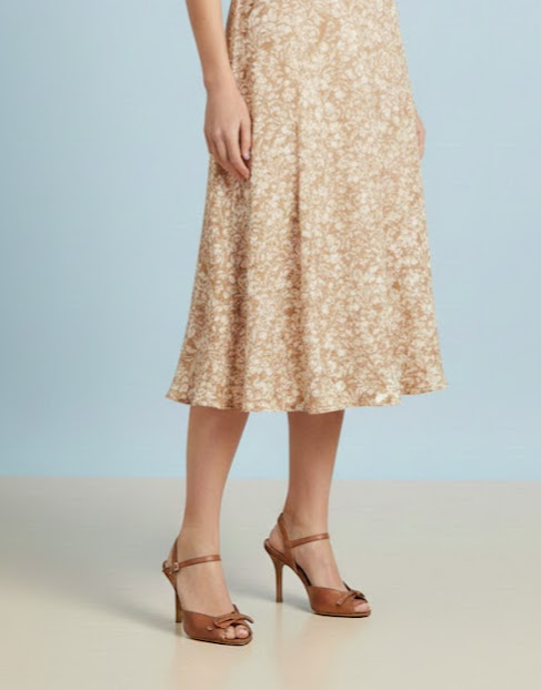 Sandália Salto Alto Fino Couro Encerado Detalhe Laço Luiza Barcelos