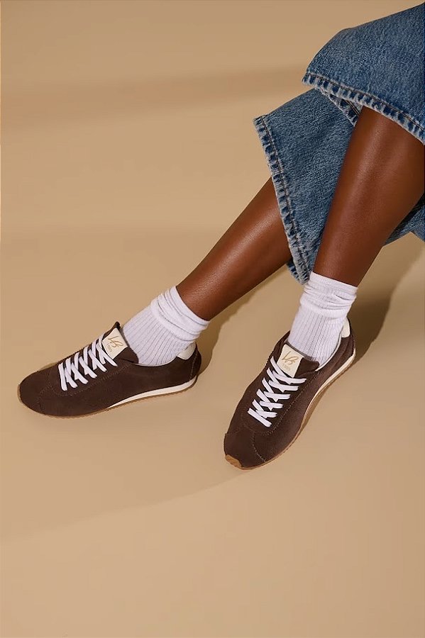 Tênis em Camurça com Detalhe Luiza Barcelos