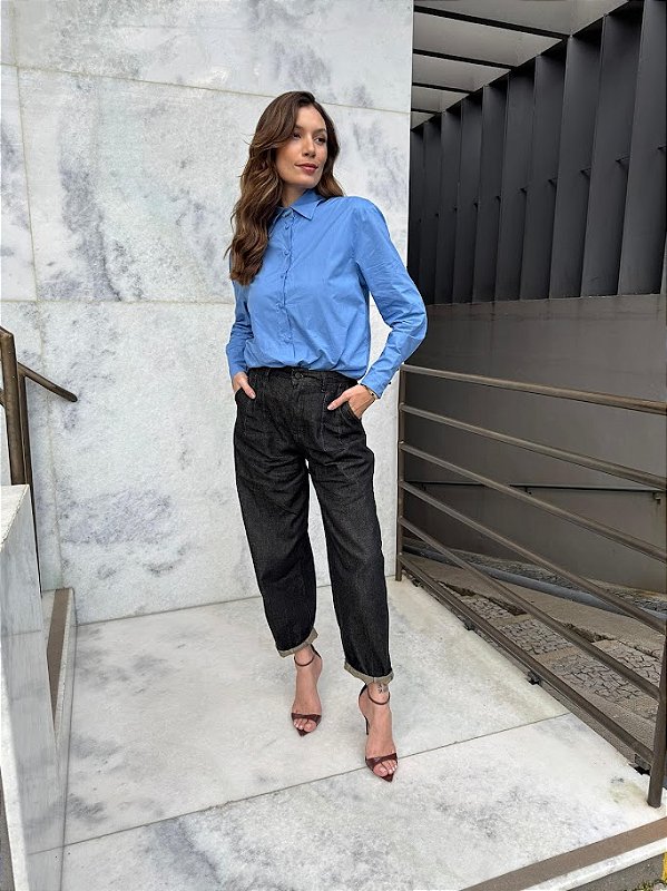 Camisa Feminina Tricoline Skazi