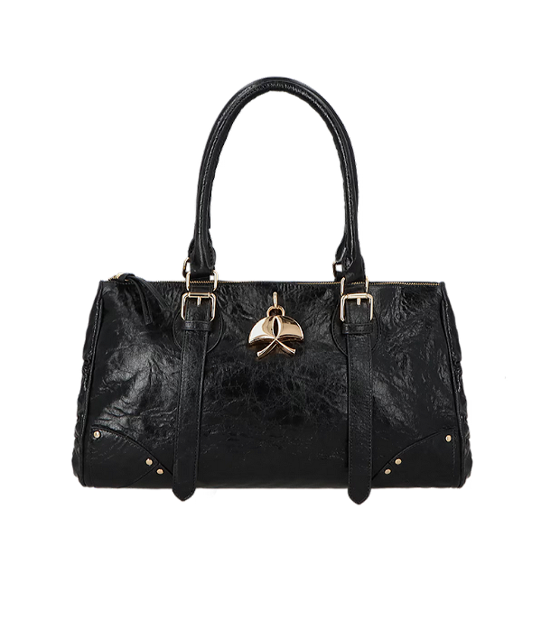 Bolsa Bowling Grande em Couro Luiza Barcelos