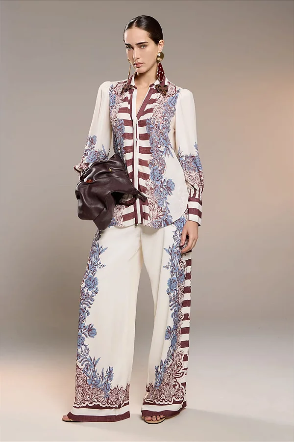 Calça Floral Thamara Capelão