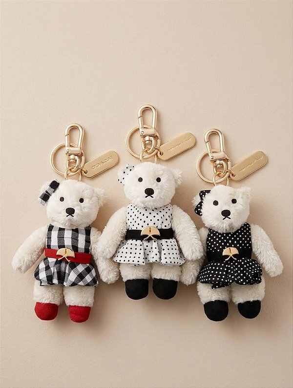 Chaveiro Urso de Pelúcia Luiza Barcelos