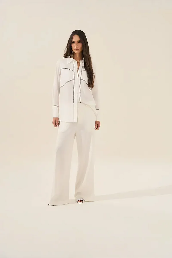 Calça Linho Minimal Chic Skunk Brasil