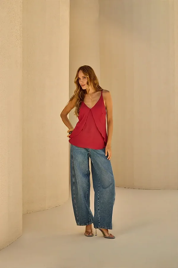Calça Jeans Barrel Skunk Brasil