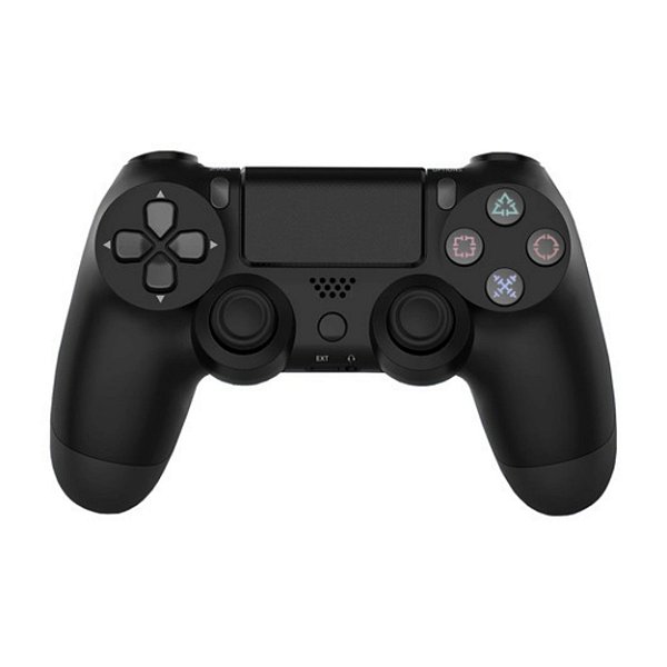 Controle Double Motor Vibration Preto - PS4