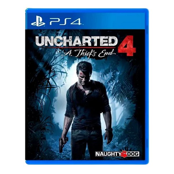 Jogo Uncharted 4 - PS4 - Usado