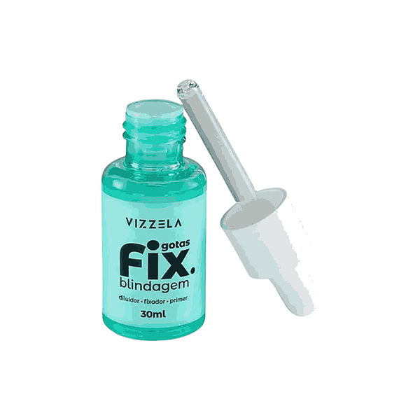 Vizzela Gotas Fix Blindagem - Fluido Multifuncional 30ml
