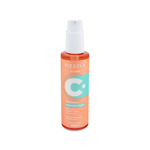 Vizzela Cosméticos Vitamina C - Sabonete Líquido Facial 150ml