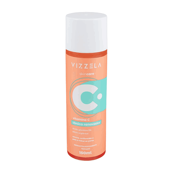Vizzela Cosméticos Vitamina C Renovador - Tônico Facial 150ml
