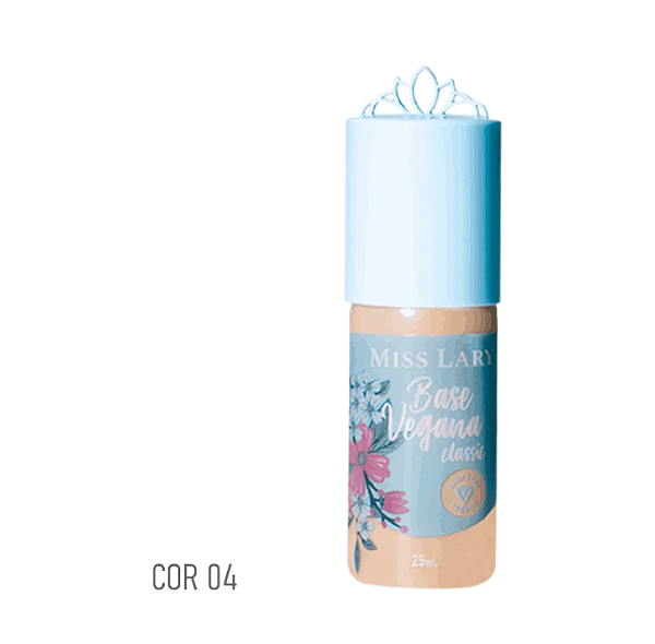 Miss Lary Vegana Classic 04 - Base Líquida 25ml